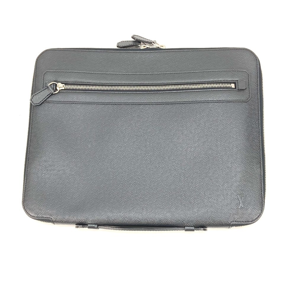 LOUIS VUITTON M32612 Taiga Vladimir Handbag/Business Bag in Leather, Men's, N...